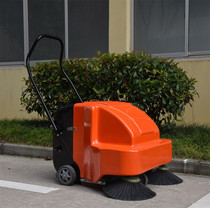 Hand-push electric vacuum sweeper industrial factory workshop workshop warehouse property dust sweeper