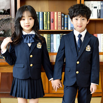 Suit Class Clothes Elementary School Students School Uniforms Spring Autumn Winter Yinglun College Wind Men And Womens Suits Jacket Kindergarten Garden Clothing