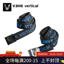 V die Free Diving professional durable quick-release Diving tie belt lead block belt webbing Diving accessories