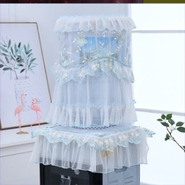 Simple modern household vertical universal water dispenser cover dust cover Lace small bucket cover Water purification home