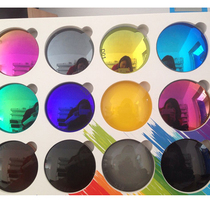 Colorful 1 56 polarized lenses 1 60 ultra-thin myopia sunglasses Lens 1 67 sun glasses reflective lenses