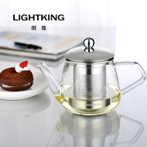 Mingzun L-03 glass teapot fluttering cup tea water separation glass tea artifact lazy Cup