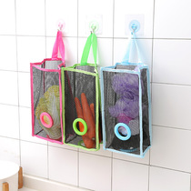Garbage bag storage Divine Instrumental Release Plastic Bag Containing box wall-mounted kitchen Fitted Bag Collector Extraction-style finishing box