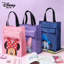 Daisy simple cartoon large capacity student handbag cute cartoon book learning materials homework tutorial bag