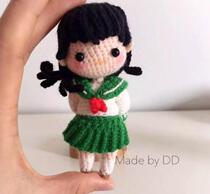 (213) Dog night fork Gorvy crochet needle Tuilyhand Mao Line Tutorials Puppets Crochet Hook Needle Diagrams