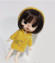 (452) Baby clothing hoodie stick needle illustration Manual wool tutorial Doll doll stick needle illustration