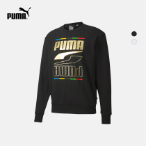 PUMA Puma Official Men's Sports Wear Printed Crewneck Long Sleeve Wear REBEL 585267