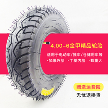 4 00-6 trolley tires 4 10 3 50-6 electric vehicle inner and outer tires thickened high quality amusement train tires
