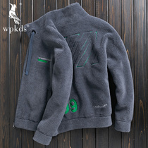 Cattle Clip Men Short Lax Fur Jacket Fur Coat Fur Coat Fur One Lamb Suede Winter Tide