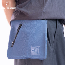 INDIFFERENZA men and women light portable Joker leather bag snake scale texture hanging bag other clothing accessories