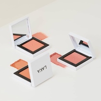 ins explosion of Korean niche LAKA velvet matte monochrome blush mars aloof torte blique
