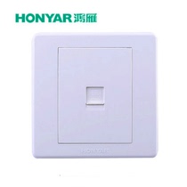 Hongyan switch socket 86 telephone socket panel two-cell telephone socket