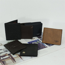 Headlayer Bull Peel Wallet male short Large Capacity Multifunction Brand Fashion Genuine Leather Lychee Lady Lady Zero Wallet