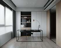 aodray whole house custom bookcase