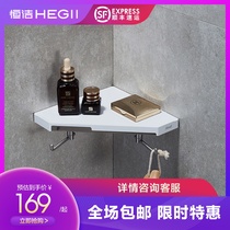 HEGII Hengjie Toilet Washroom Shelve Triangular Shelve Wall-mounted Bathroom Corner rack HL80704
