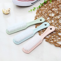 Housework cleaning Multi-function powerful long-handled bristle plastic shoe brush Cleaning soft hair brush Laundry and shoe washing special brush