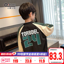 Childrens clothing boys coat autumn children childrens baseball uniform foreign zipper shirt shirt top 2021 New Spring and Autumn Tide