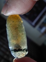 Alxa Gobi Agate rough shape Agate carving material Sugar heart Agate rough Desert Stone necklace pendant