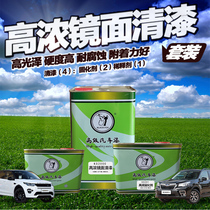 Car Varnish set car paint varnish bright paint transparent bright gold oil cover paint mirror finish paint
