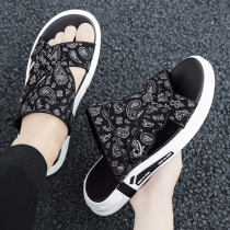 Sandals mens summer 2022 new outwear casual sports non-slip wear and wear beach cool drag driving summer slippers
