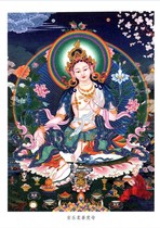 Tie edge 21 sheets of individual 21 degrees Mother 21 degrees Mother Bodhisattva portrait Buddha paper Double face plastic packaging