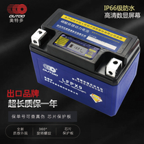 Motorcycle battery 12V Lifan KPV150 Zongshen Piaggio FLY150 Spring Breeze 250SR lithium battery 9A general
