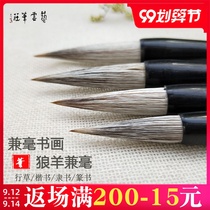 Yiyun Pen Zhuang also calligraphy and painting one two three four brush set beginner calligraphy introductory primary school students professional pen