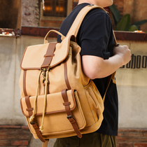 New fashion generation new mens business backpack multifunctional travel bag 15 6 inch computer canvas large capacity backpack