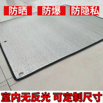 Sunshine room glass window sunshade film sentry box suction type custom bedroom balcony reflective insulation cooling home