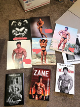 Frank Zane Frank Zane autographed bodybuilding legend three times Mr. Olympia