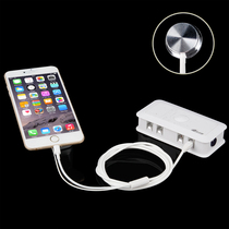 One tow four six eight mobile phone anti-theft device display stand bracket lock ipad tablet counter experience Huawei charging alarm