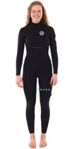 Rip Curl 3 2mm full-body surf winter clothing wetsuit wet suit snorkeling Sun sunscreen waterproof anti-wear winter women