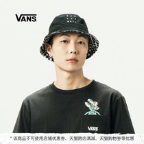 Vans official double-sided design mens and womens couple fisherman hat artist collaboration