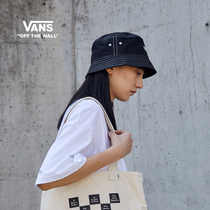 Vans Vans official rice white checkerboard printed male and female couple tote bag