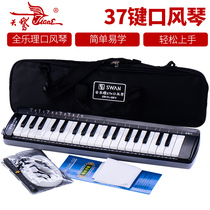 Swan card 37 key mouth organ student black bag note ruler SW-37KSWAN full music theory 37K mouth organ