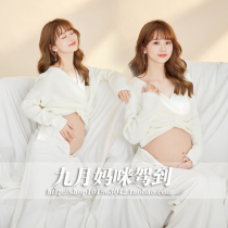 622 pregnant womens photo clothing rental hipster white sweater photo studio photo Big Belly Art Photo Photo dress