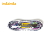 Bara Bara childrens glasses goggles Girls fashion swimming goggles Anti-fog swimming goggles in large children can adjust the foreign style