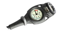 MARES CONSOLE MISSION 2C DUAL GAUGE PRESSURE GAUGE COMPASS