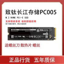 Induced titanium Changjiang Storage 1T 512G SSD solid state hard drive NVMeM 2 interface PC005Active