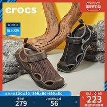 Crocs wading shoes mens shoes carlochi sports traceability shoes mens beach wear sandals men) 205289