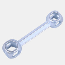 Bone wrench external hexagonal multi-purpose wrench porous hexagon mountain bike repair repair tool