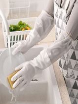 Cooking oil-proof gloves for washing dishes kitchen gloves for cutting cleaning housework cleaning rubber