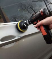 Car polishing machine waxing machine small wireless home 12V lithium rechargeable mini scratch repair beauty tool