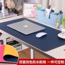 Laptop office desk pad thick waterproof writing desk pad Korean student skin mouse pad large