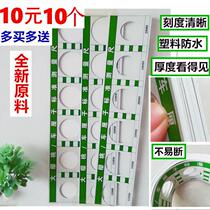 Big Cherry plastic caliper cherries measuring ruler standard caliper fruit diameter ruler blueberry fresh fruit grading