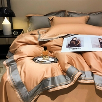 120 spring full cotton beds 4 pieces of cover bed sheet pure cotton princess wind lightly luxurious high level heat sales list