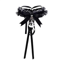 Lace big bell collar sex cat underwear accessories soft cute bow collar neck