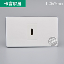 120 type HDMI HD socket panel HDMI Digital TV module version 2 0 HDMI HD wall socket