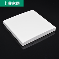 Type 86 thickened high quality blank panel white cover cassette wire box switch socket whiteboard household engineering model