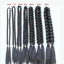 Ancient costume shape double-headed braid wig long braid bride Xiuhe small braid Republic of China thick braid children long braid